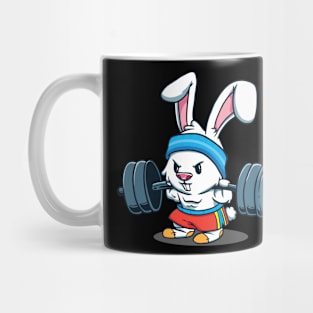 Gym Rabbit Hard Workout Mug